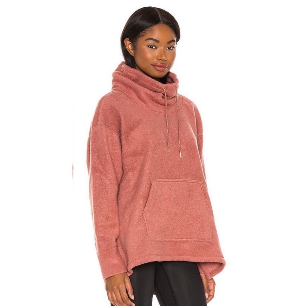 Nike Therma Fleece Funnel Neck Pink XL